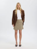 Geruite mini rok elara