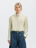 Gestreepte blouse connie