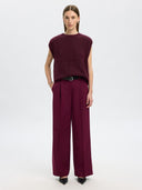 Bordeaux wolmix spencer