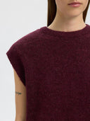 Bordeaux wolmix spencer