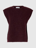 Bordeaux wolmix spencer
