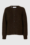 Gebreide cardigan lulu ls knit short cardigan