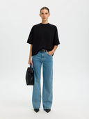 Zwart oversized t-shirt tenny