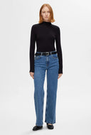 High waist denim wide bea kori 32