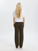 Donkerbruine pantalon signe