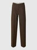 Donkerbruine pantalon signe