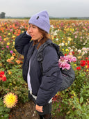 Lila flully beanie