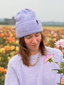 Lila flully beanie