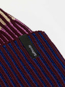 Rib block beanie