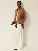 Bruin wollen jasje yalespring