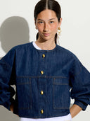 Denim jasje almodiva