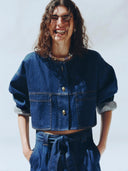 Denim jasje almodiva