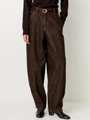 Jeans met bruine wassing carles