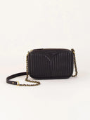 Zwart tasje divinou leather