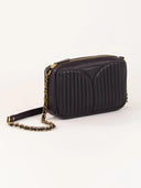 Zwart tasje divinou leather