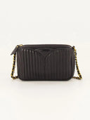 Zwart tasje divinou leather