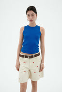 Blauwe tanktop juliette
