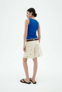 Blauwe tanktop juliette