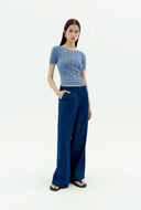 Blauwe top suki