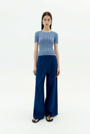 Blauwe top suki