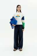 off-white t-shirt met opdruk yogui animal volta