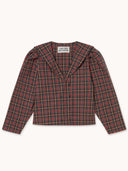 Geruite blouse