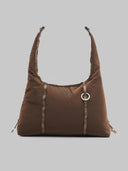 Bruine tas cloud hobo small