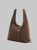 Bruine tas cloud hobo small