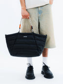 Marche Tote Medium Black Puffer
