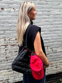 Marche Tote Medium Black Puffer