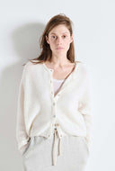 Vest van alpacawol vitow