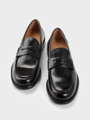 Zwarte loafers linn