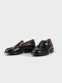 Zwarte loafers linn
