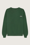 Donker groene sweater wbcupe curb crew