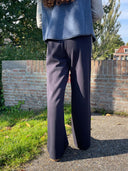 Donkerblauwe trackpant babs