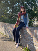 Donkerblauwe trackpant babs