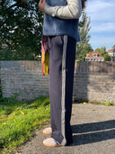Donkerblauwe trackpant babs