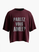 T-shirt-met tekst opdruk elara