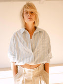 Gestreepte blouse doriss6