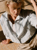 Gestreepte blouse doriss6