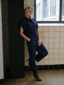 Donkerblauwe pantalon colombia