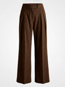 Donkerbruine pantalon ocean