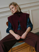 Gebreid gilet thoren