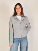 Grijs vest met strepen marisa5