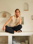 Creme gebreide spencer kate