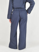 Donkerblauwe pantalon moonflower uni