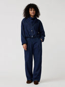 Donkerblauwe jeans moonflower