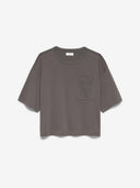 T-shirt met borstzakje ashley