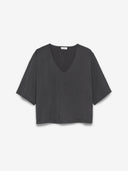 Donkergrijze top romi