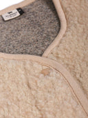 Wollen bodywarmer tyb light sand brown